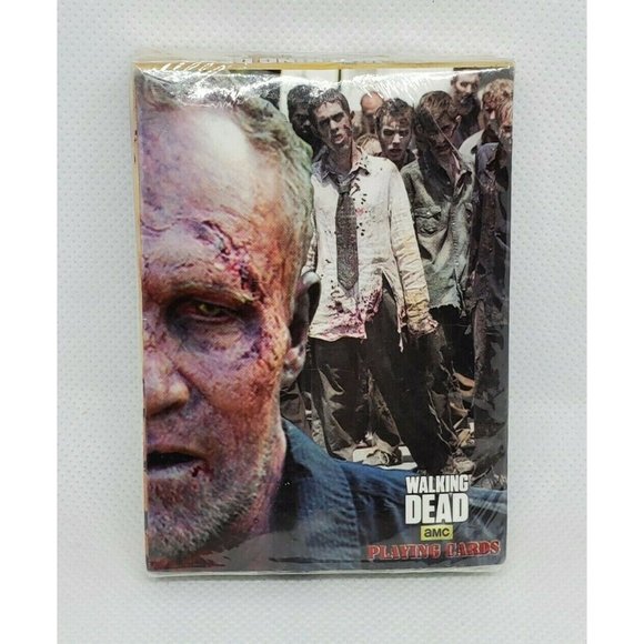 Movie Tv Memorabilia Zombie Graphics AMC Walking Dead Playing Cards - Picture 5 of 10